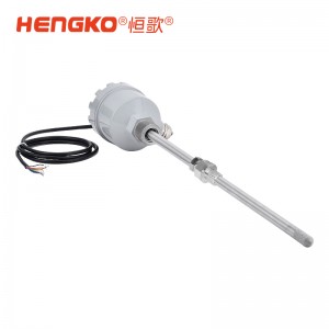 高溫蒸汽爐管道溫濕度變送器丨200°C高溫環境測量