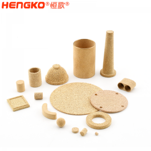 濾芯廠家定制微孔銅燒結(jié)粉末濾管排氣柔性耐高溫耐腐蝕3-90微米,制藥工業(yè)可用