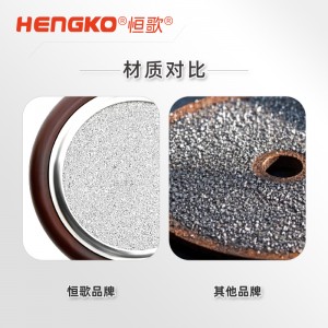 高流量超純氣體擴散器_316L不銹鋼真空納米過濾器