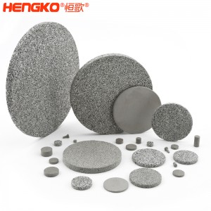 氣體探測(cè)器探頭防爆片耐高溫透氣性好,工業(yè)316L不銹鋼傳感器隔火焰隔爆片可定制