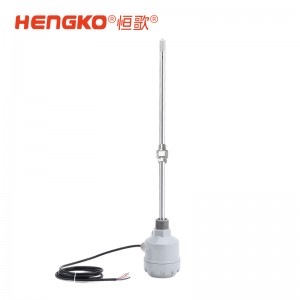 高溫蒸汽爐管道溫濕度變送器丨200°C高溫環境測量