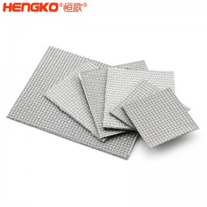 定制316L燒結(jié)網(wǎng)板五層過濾網(wǎng)耐腐蝕耐高溫,應(yīng)用于污水過濾