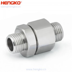 恒歌微納米級不銹鋼316內聯過濾器0.2-120微米耐高溫耐腐蝕制藥工業可用,來圖定制