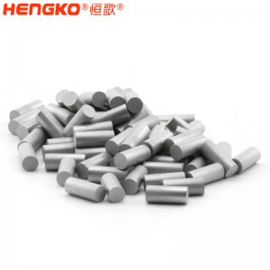 定制超細(xì)小6mm長(zhǎng)高精密不銹鋼燒結(jié)濾芯 _燒結(jié)316l不銹鋼濾片濾柱