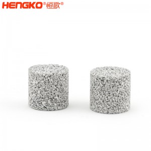 微米燒結金屬不銹鋼濾柱_316L不銹鋼粉末燒結濾柱